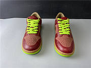 Nike Dunk Low 1-Piece Laser Varsity Red Chartreuse 311611-661 - 3
