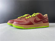 Nike Dunk Low 1-Piece Laser Varsity Red Chartreuse 311611-661 - 6