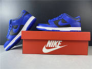 Nike Dunk Low Retro Black Hyper Cobalt (2021) DD1391-001 - 5