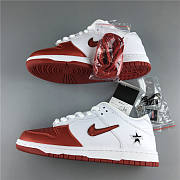 Nike SB Dunk Low Supreme Jewel Swoosh Red CK3480-600 - 4