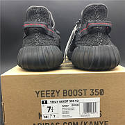 Adidas Yeezy Boost 350 V2 Static Black (Reflective) Fu9007 - 6