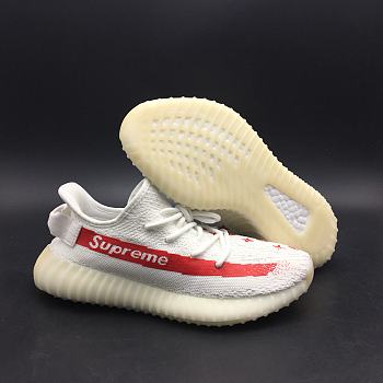 Adidas Yeezy 350V2 LV Alliance White Red
