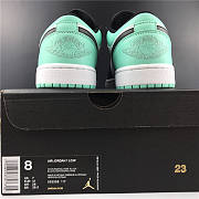 Air Jordan 1 Low Emerald Toe 553558-117 - 6