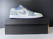 Air Jordan 1 Low Washed Denim (GS) DM8947-100 - 4