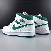Air Jordan 1 Mid White Mystic Green CD6759-103 - 5
