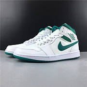 Air Jordan 1 Mid White Mystic Green CD6759-103 - 2