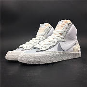 Nike Blazer Mid sacai White Grey BV0072-100 - 6