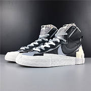Nike Blazer Mid sacai Black Grey BV0072-002 - 3