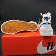Nike Blazer Mid sacai White Black Legend Blue BV0072-001 - 4
