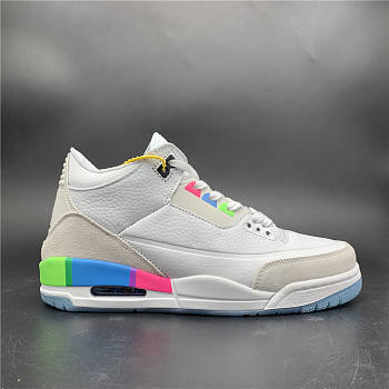 Air Jordan 3 “Quai 54” White/Electric Green-Infrared 23-Black AT9195-111