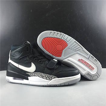  Nike Air Jordan Legacy 312 Black Cement AV3922-001