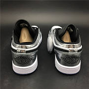 Air Jordan 1 Silver Low Top Update Original Material  - 2