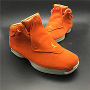 AIR JORDAN 18 Retro 'Orange Suede'  - 2