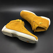  Air Jordan 18 Yellow Suede - 5