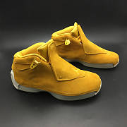  Air Jordan 18 Yellow Suede - 3