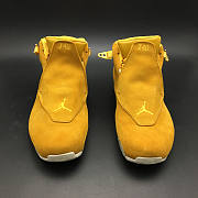  Air Jordan 18 Yellow Suede - 4