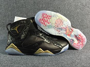 Air Jordan7 Black Gold