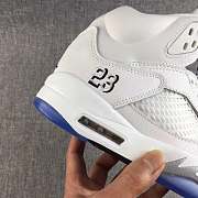 Air Jordan 5 Retro Metallic White (2015) 136027-130 - 3