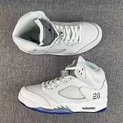 Air Jordan 5 Retro Metallic White (2015) 136027-130 - 6