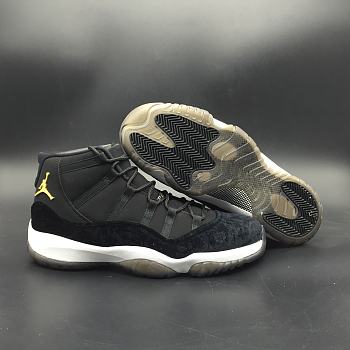 Air Jordan 11 black gold velvet