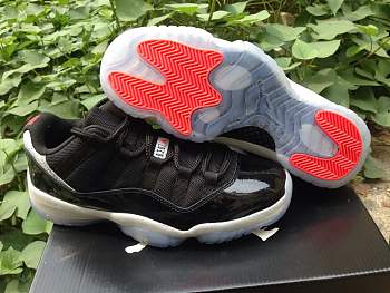 AIR JORDAN 11 RETRO LOW 'INFRARED 23' - 528895-023