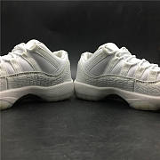 Air Jordan 11 Retro Low Heiress Pure Platinum (GS) 897331-100 - 6