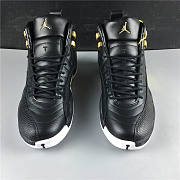 Air Jordan 12 Retro Black Metallic Gold White (W) AO6068-007 - 2