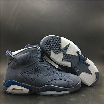 Nike Air Jordan 6 Retro Jimmy Butler 384664-400 Dark Blue