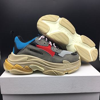 Balenciaga Triple S Trainer ‘Blue Red’ 2018 483513 W06E3 4365