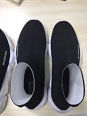 Balenciaga Speed Trainer Mid Black White (W) 454484 W05G0 1000 - 5