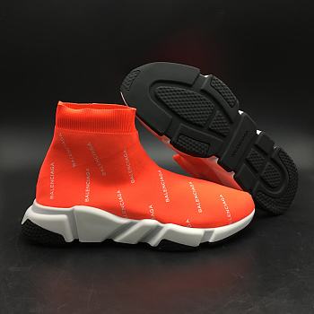 Balenciaga Triple S Red Sock  454488 W05G0