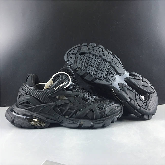 Balenciaga Sneaker Tess.S.Gomma Black - 570391-W2GN1-1000 - AMOFOOT