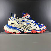 Balenciaga Track 2 Beige Blue Red 568614 W2GN2 8570 - 4