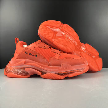 Balenciaga Triple S Clear Sole 'Red' 2019 541624 W09O1 6500