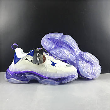 Balenciaga Triple S white and purple 544351 W09E1 1322