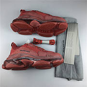 Balenciaga Triple S Burgundy Red 541624 W0901 6016 - 5