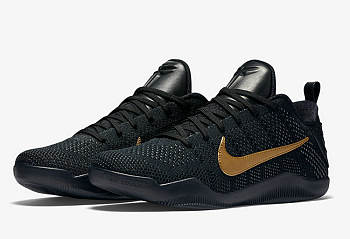Nike Kobe 11 Elite Low Black Mamba Collection Fade to Black 869459-001 