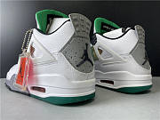 Air Jordan 4 Retro Lucid Green Rasta (W) AQ9129-100 - 3