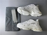 Balenciaga All Over Logo Triple S White Black 536737W2FA19010 - 5