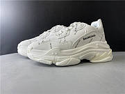 Balenciaga All Over Logo Triple S White Black 536737W2FA19010 - 3