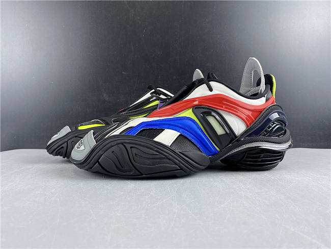 Balenciaga 5.0 Tyrex reflective sneakers black blue red - 1