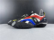 Balenciaga 5.0 Tyrex reflective sneakers black blue red - 1