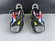 Balenciaga 5.0 Tyrex reflective sneakers black blue red - 3