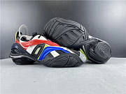 Balenciaga 5.0 Tyrex reflective sneakers black blue red - 4
