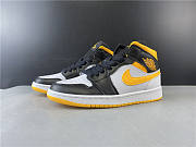 Air Jordan 1 Mid Laser Orange Black CV5276-107 - 2