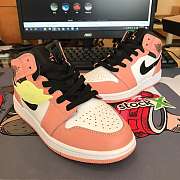 Air Jordan 1 Mid Pink Quartz (GS) 555112 603 - 6