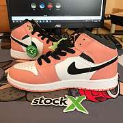 Air Jordan 1 Mid Pink Quartz (GS) 555112 603 - 4