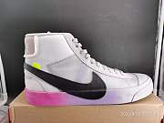 Nike Blazer Mid Off-White Wolf Grey Serena Queen AA3832-002 - 2
