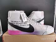 Nike Blazer Mid Off-White Wolf Grey Serena Queen AA3832-002 - 4