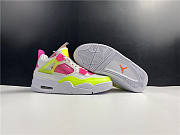 Air Jordan 4 Retro White Lemon Pink (GS) CV7808-100 - 2